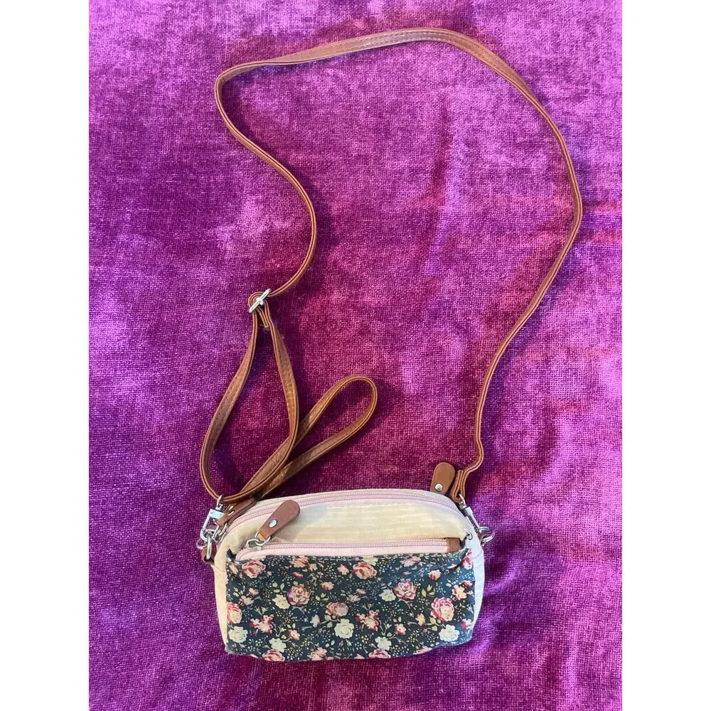VINTAGE Y2K Floral Crossbody Mini Bag / Purse Payless